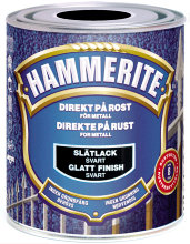 Hammarlack Slät Svart 750 ml Hammerite